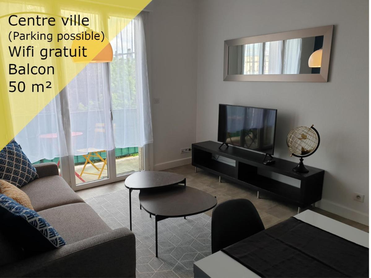 Cosmao - Grand 2 Pieces Moderne & Cosy Proche De La Gare Et Du Centre Lägenhet Lorient Exteriör bild